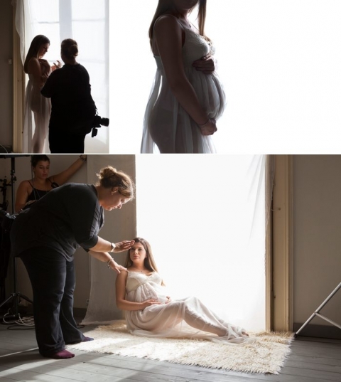 Workshop Mentoring fotografia newborn gravidanza neonati italia milano